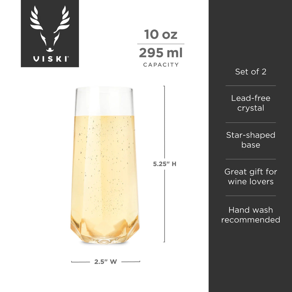 Crystal Champagne Flutes Gift Set E596929