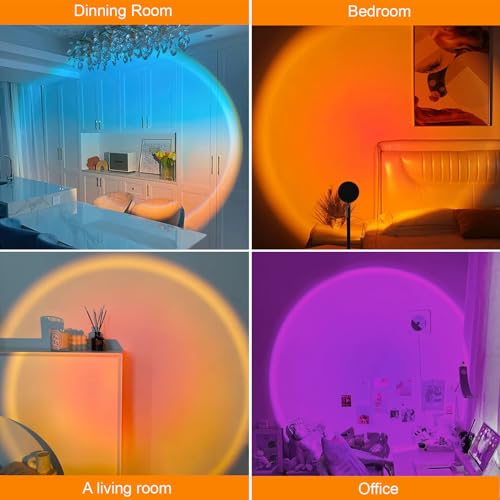 LED Projector Lamp with App & Remote Control, Music Sync V738