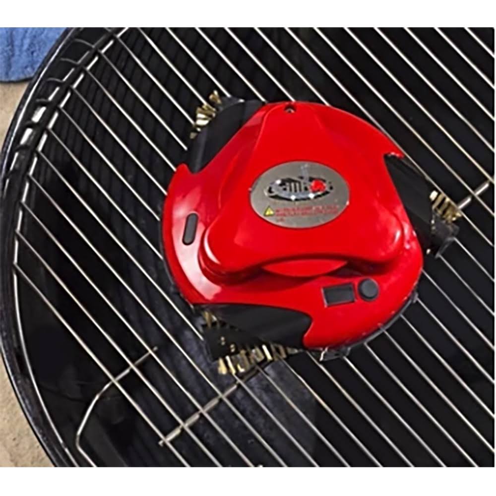 Automatic Outdoor Grill Cleaning Robot with Carry Case O7911