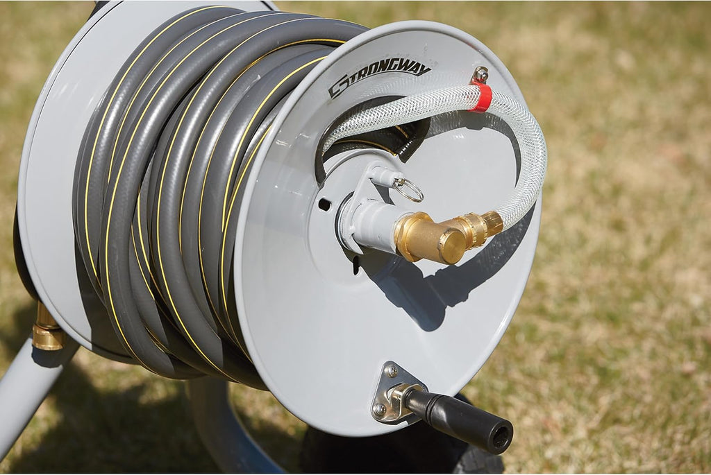 Garden Hose Reel Cart D745635
