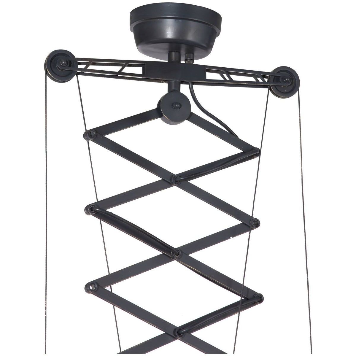 Emerald Antique Black Gold Ceiling Lamp H50071