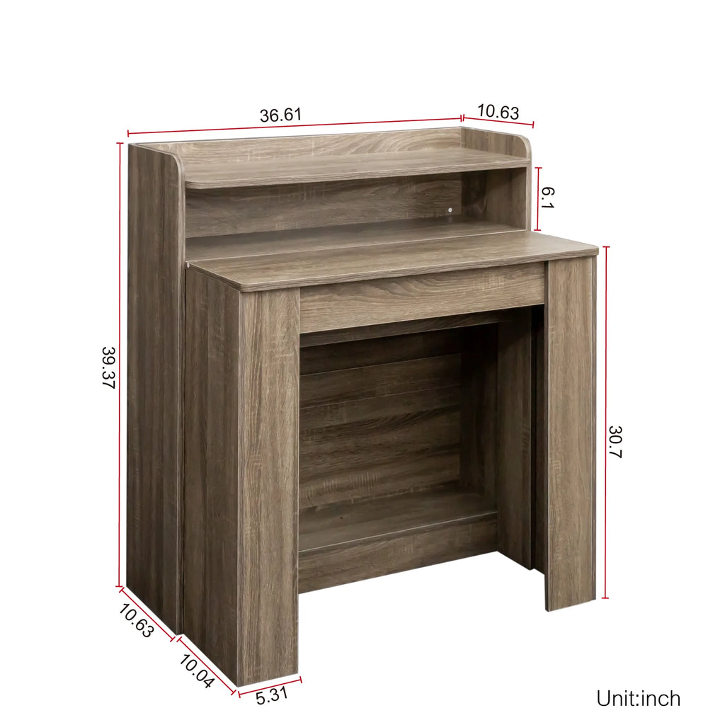 Extendable Dining Table with Storage G2861