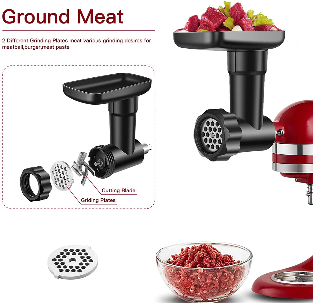 Juicer Attachment with Meat Grinder Accessories Set for Stand Mixer B268
