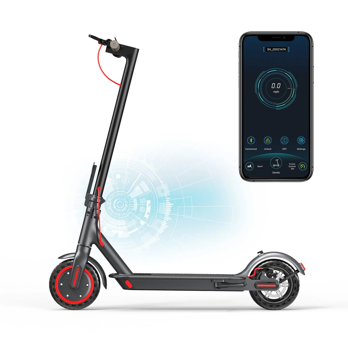 350W Foldable Electric Scooter U377