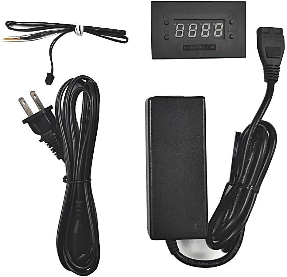 Programmable Thermostat Cooling Kit, Metal, Dual 120mm, Pack of 2 K970418