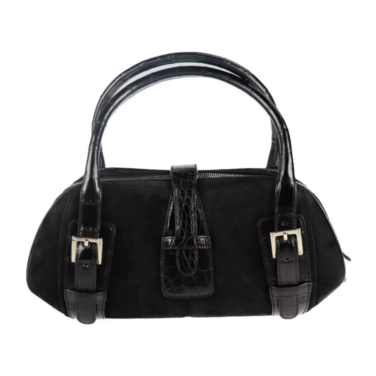 Pre-Owned Leather Suede Handbag P562131