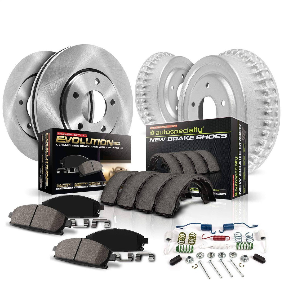 Autospecialty OE Replacement Brake Kit Front and Rear O224