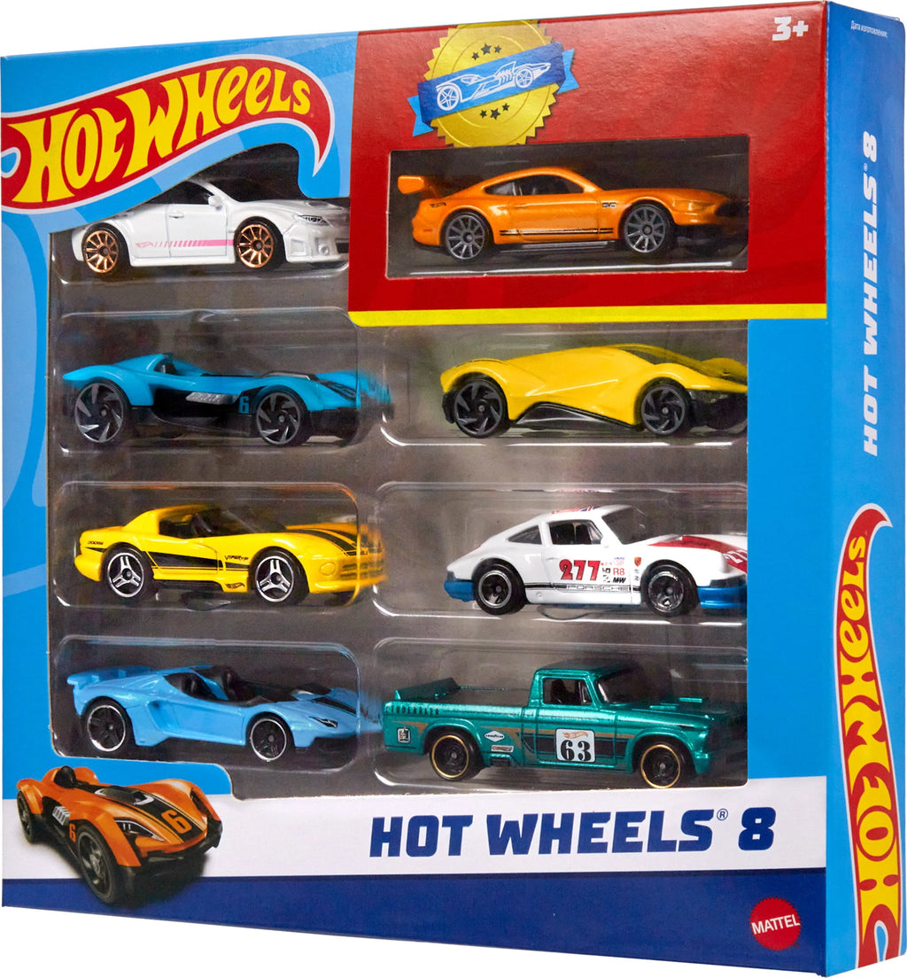 Set Of 8 1:64 Scale Toy Cars & Trucks C722