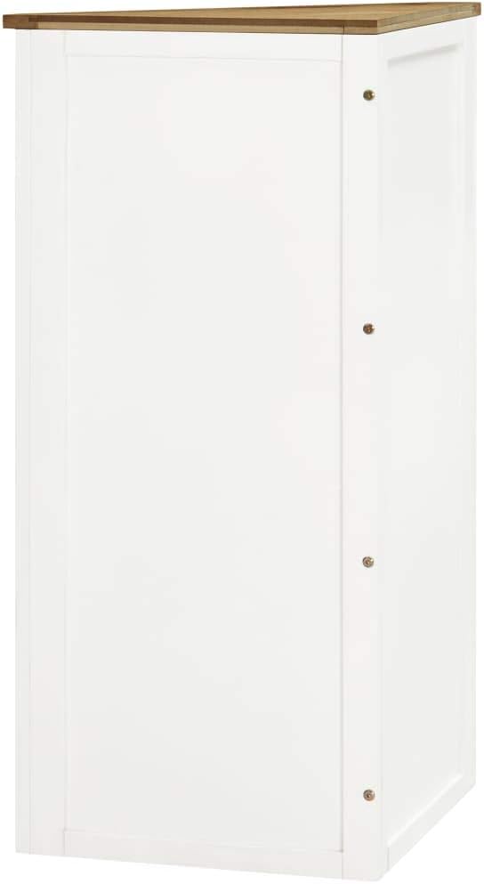 Corner Cabinet Solid Oak Wood I3597