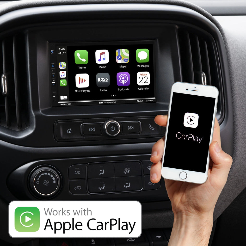 2 Din Apple CarPlay Android Auto Car Stereo System M95844