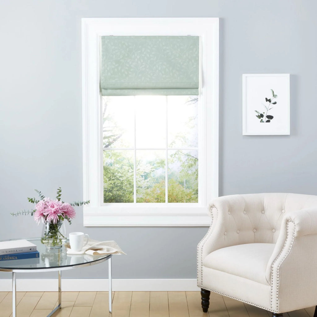 Sage 27"x 64" Blackout Roman Shade H53987