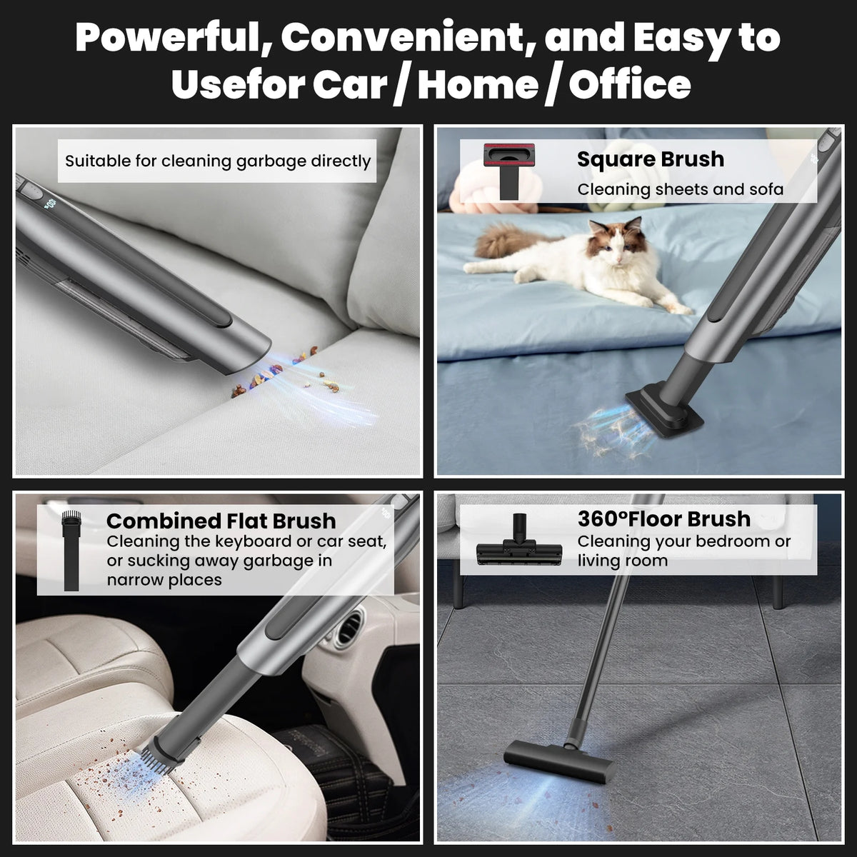 Cordless Handheld Vacuum Cleaner 18000PA K73986