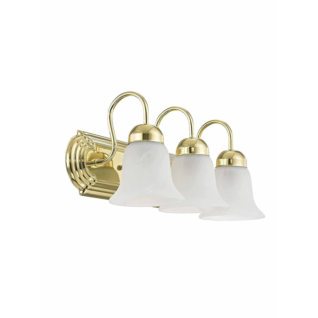 Polished Brass 3-Light Bath Light V8825