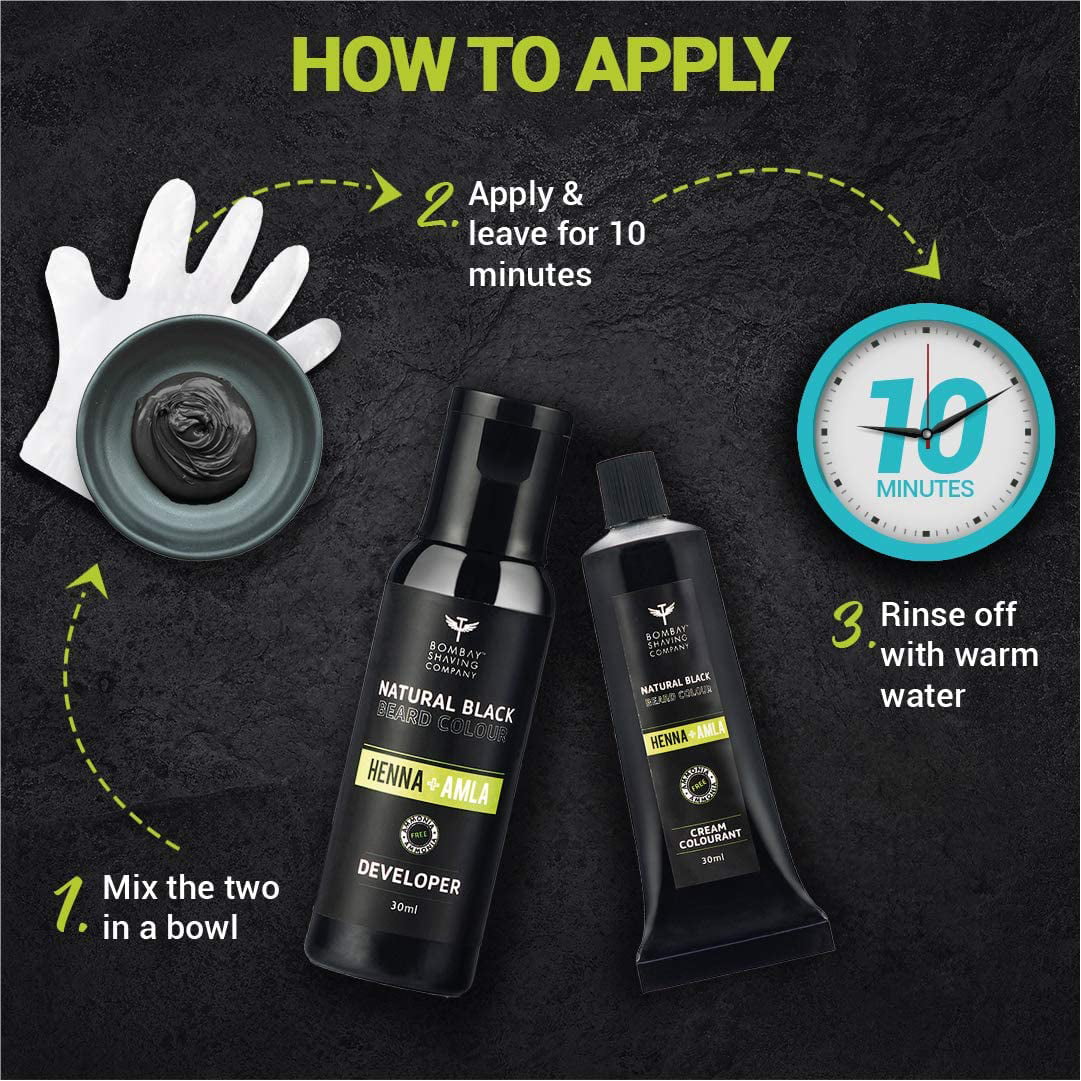 Natural Black Henna & Amla Beard Colour B436966