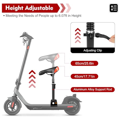 Adjustable Portable Scooter Seat 26 x 16 Cm H67999