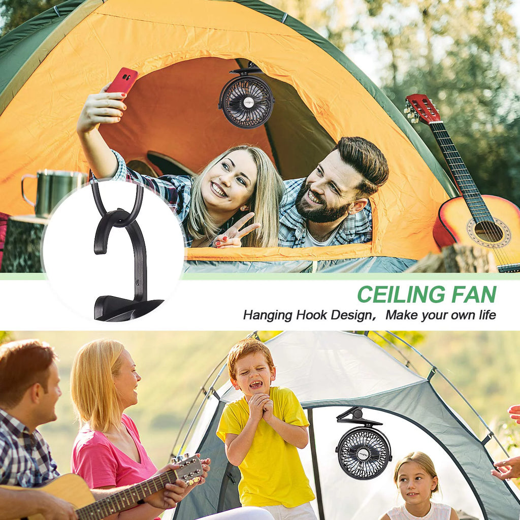 Portable Clip on Fan Black T36535