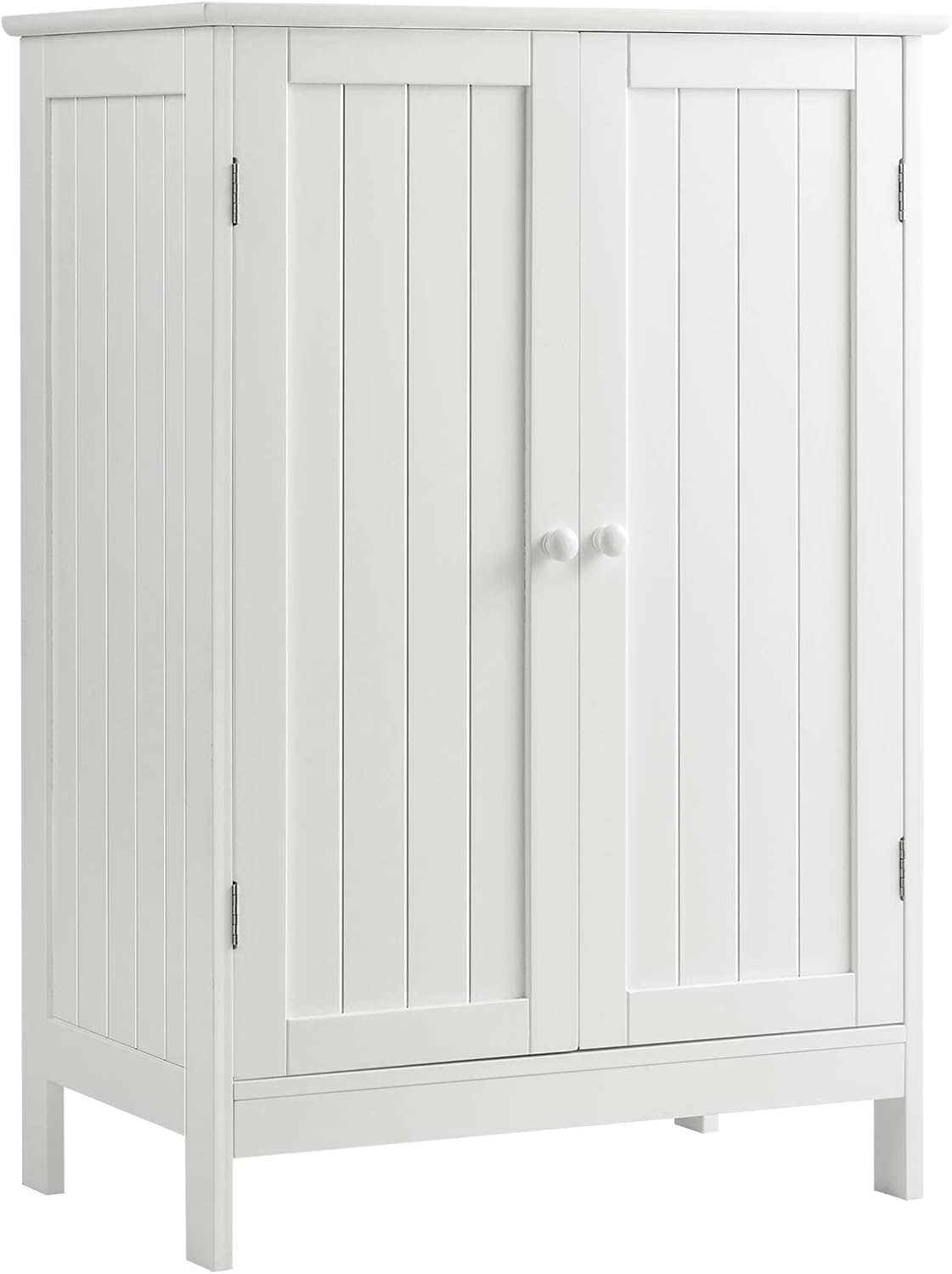 Brown Wooden Floor Storage Cabinet 23.5x14x34 inches U3878