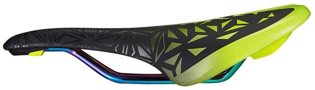 Neon Blue 143mm Saddle F839