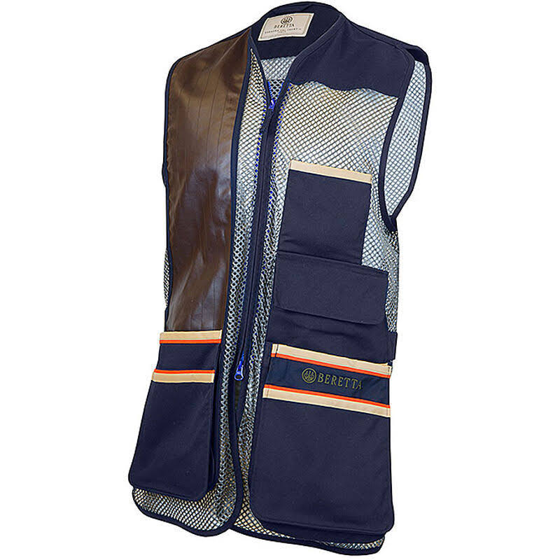 Medium Blue Two Tone Vest D8372