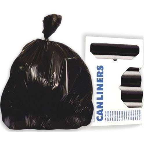 Black Linear Low Density Repro Liner, 43 x 47 inch, 100 per Case C307