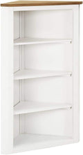 Corner Cabinet Solid Oak Wood I3597